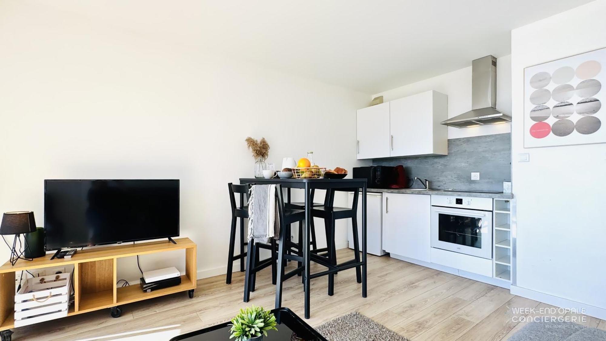 Appartement Vue Mer Au Pied De La Plage De Мерлимон-Плаж Экстерьер фото