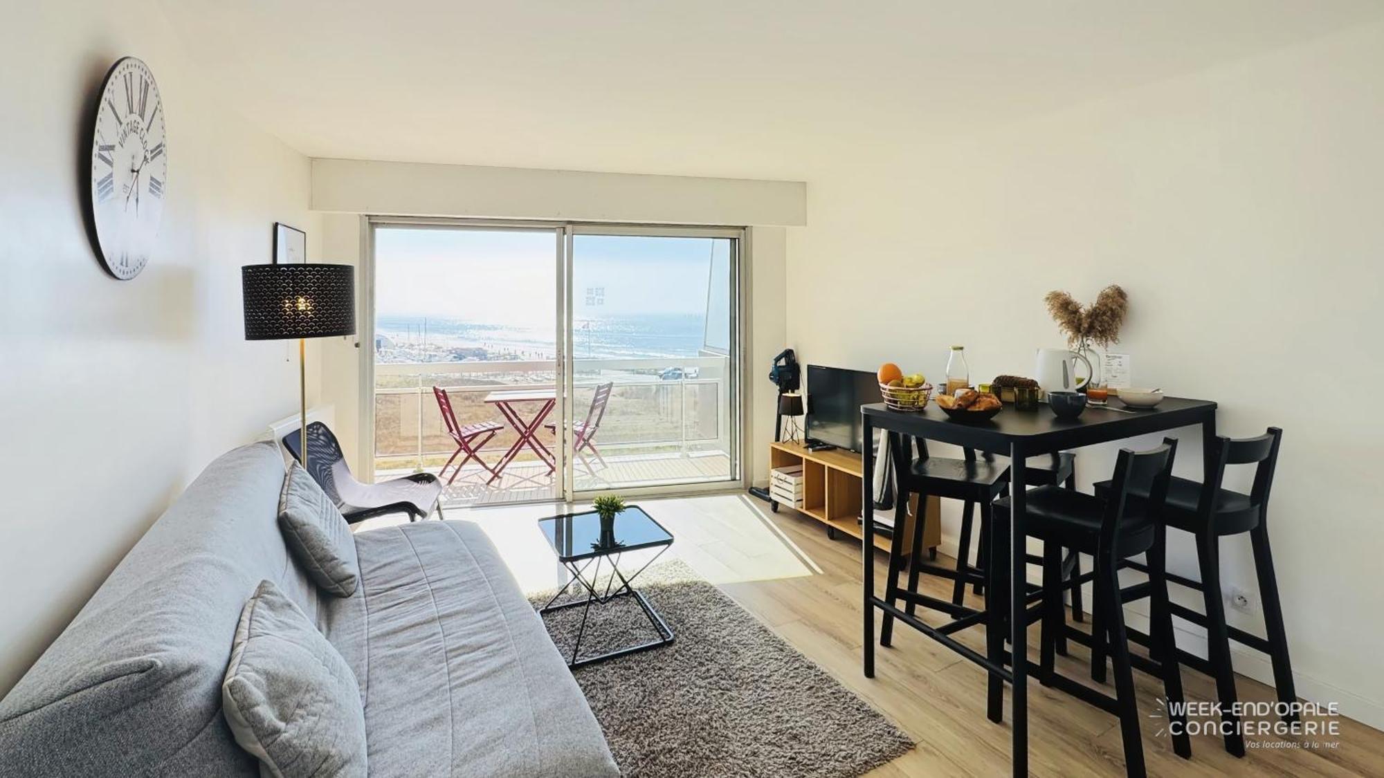 Appartement Vue Mer Au Pied De La Plage De Мерлимон-Плаж Экстерьер фото