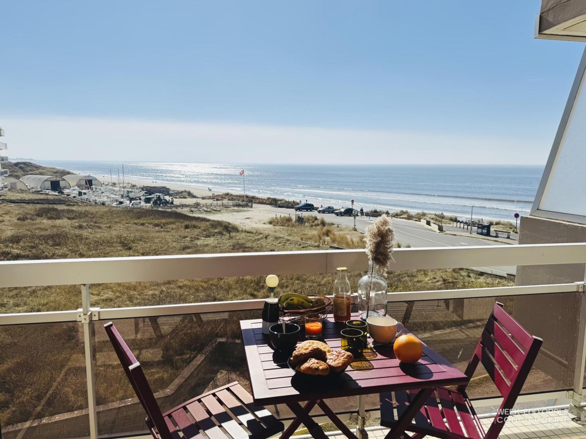 Appartement Vue Mer Au Pied De La Plage De Мерлимон-Плаж Экстерьер фото