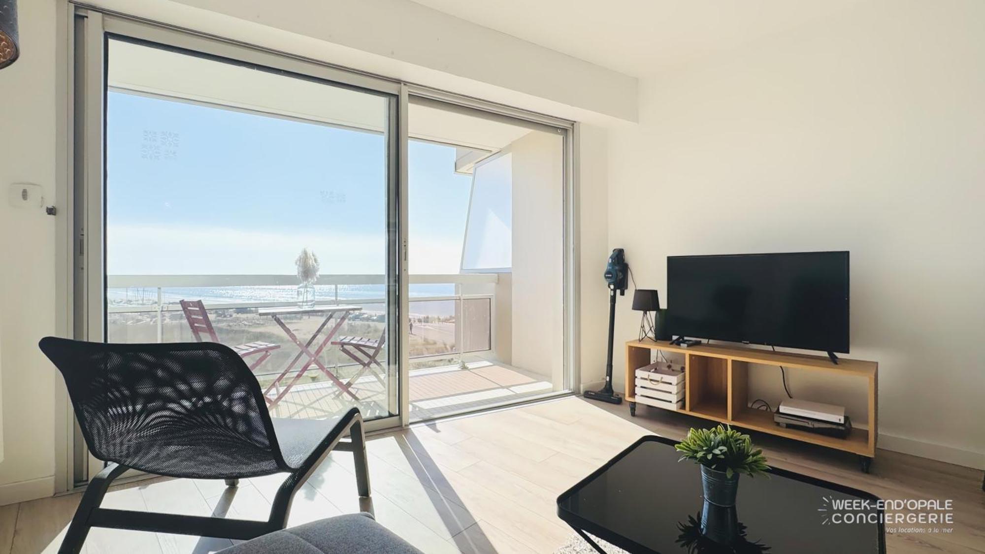 Appartement Vue Mer Au Pied De La Plage De Мерлимон-Плаж Экстерьер фото